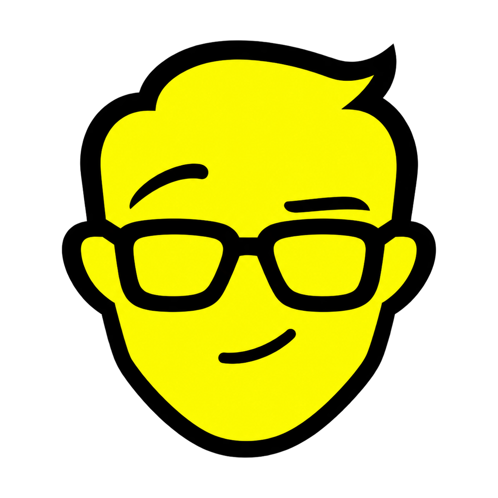 TrySomethingDev’s curious mascot with glasses